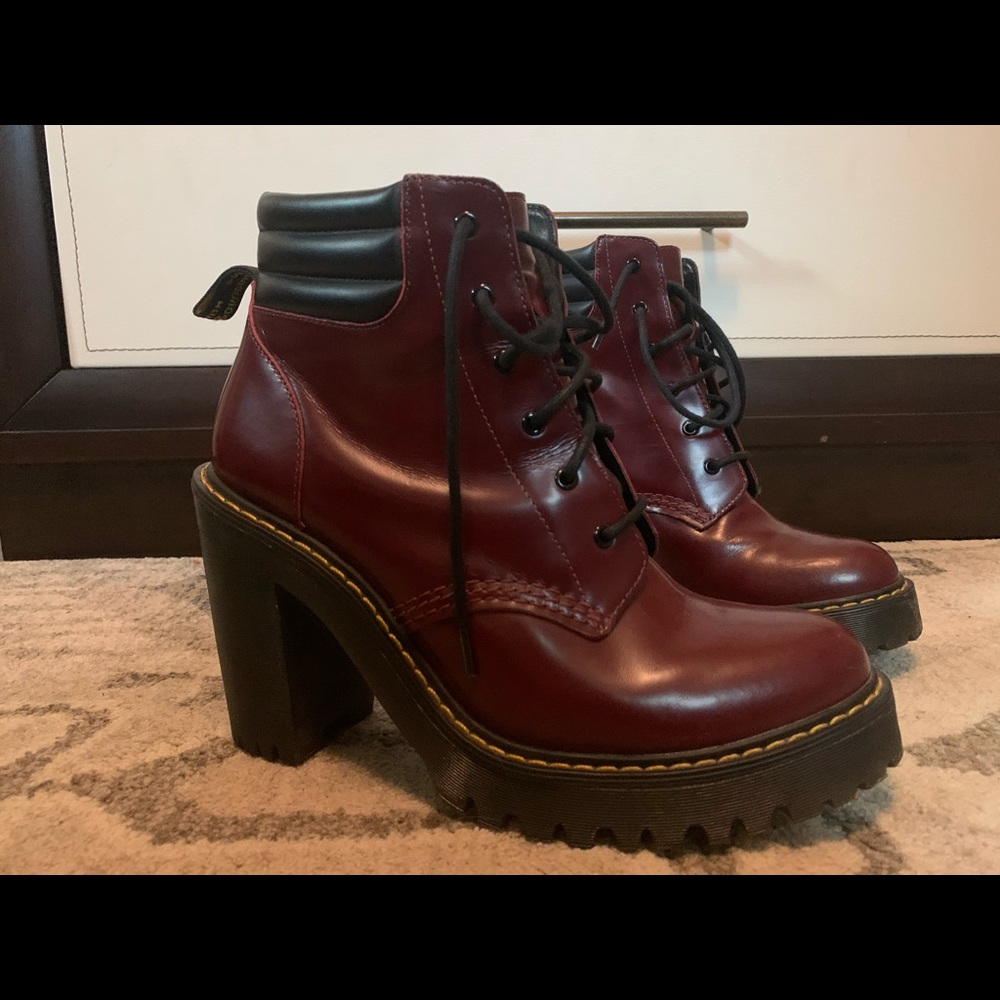 Doc Marten Heeled Boots